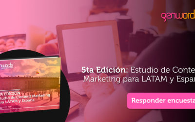 Comienza la 5ta Edición del Estudio  de Content Marketing para LATAM y España