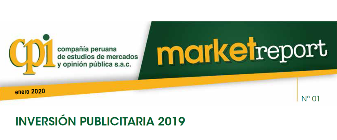 Market Report: Inversión Publicitaria 2019, por CPI