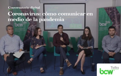 BCW nos brinda claves de cómo comunicar ante una emergencia de salud pública