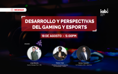 Webinar: Desarrollo y perspectivas del Gaming y ESports