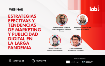 Webinar: Estrategias efectivas y tendencias de marketing y publicidad digital en la larga pandemia