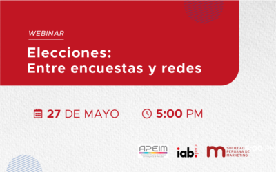 Webinar – Elecciones: Entre encuestas y redes