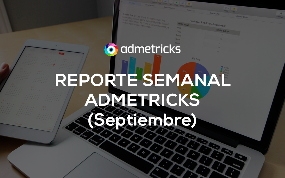 Reporte Semanal de Publicidad Digital (Septiembre 2021) – Admetricks