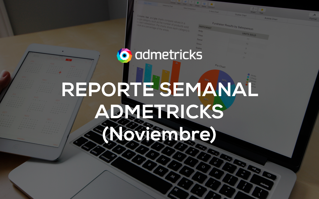 Reporte Semanal de Publicidad Digital (Noviembre 2021) – Admetricks