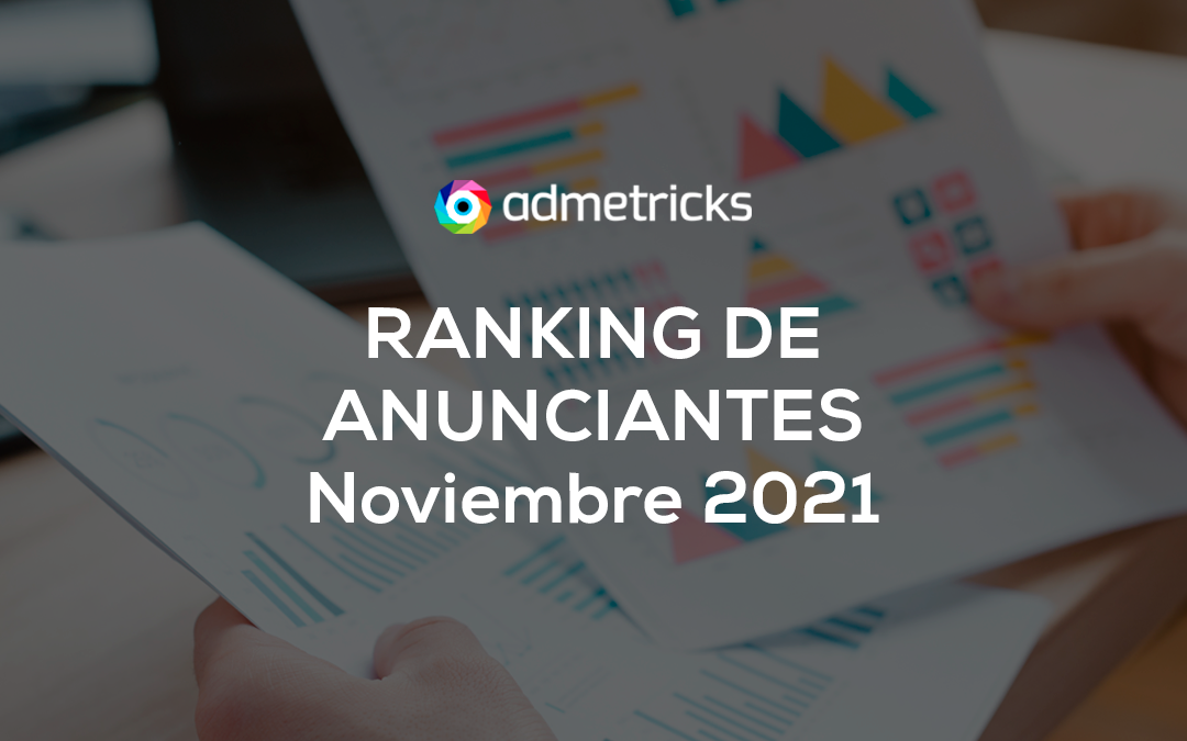 Ranking Anunciantes: ¿Cómo está la Inversión Publicitaria Digital en América Latina Noviembre 2021?